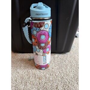 FrostBuddy 24 Oz Sports Buddy Frost Buddy Drink Bottle RARE Donuts NEW
